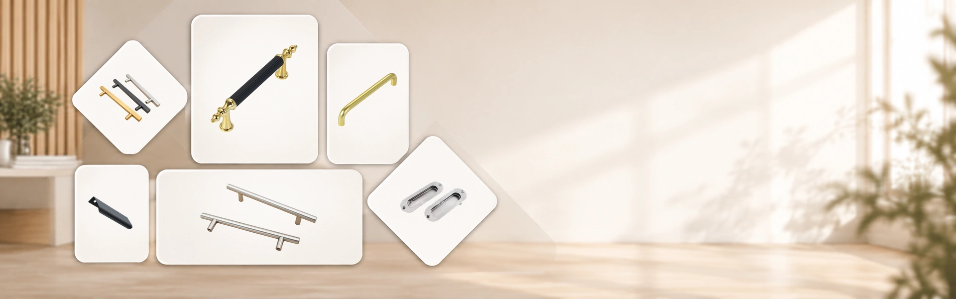 Cabinet Handles for Cabinets & Drawers
