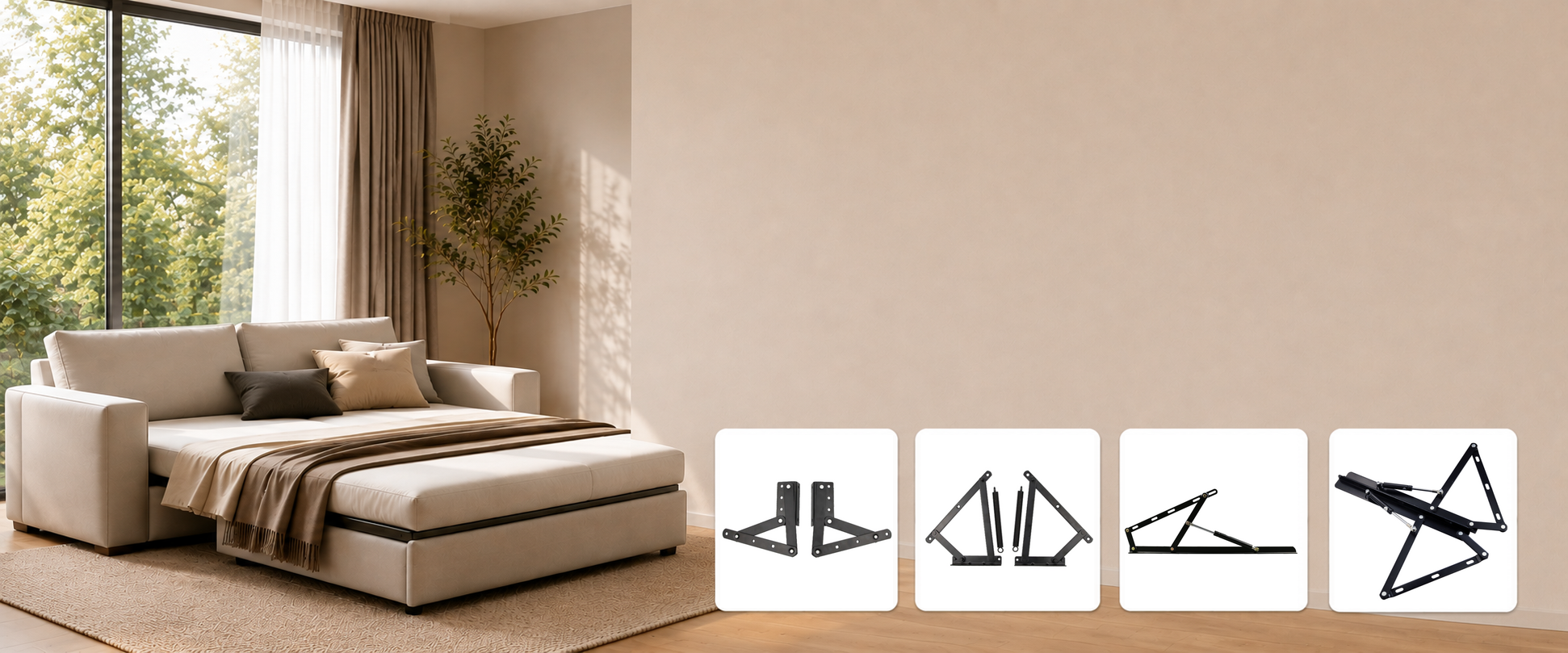 Hardware for Sofa Beds & Beds