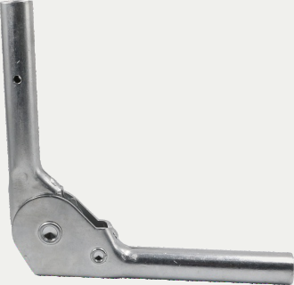 Large extended tube hinge