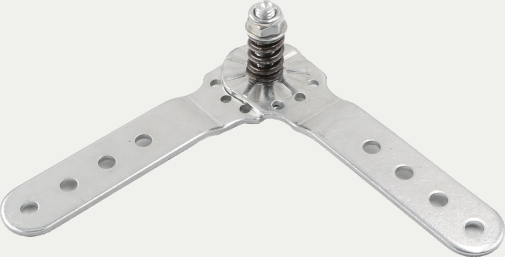 Thickened two-section hinge