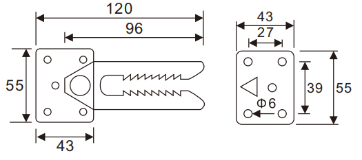 Product dimensions