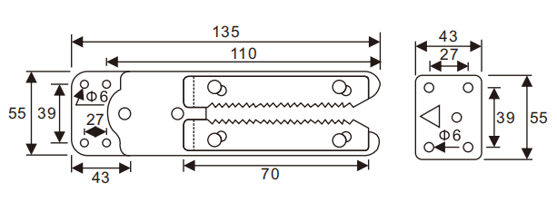 Product dimensions