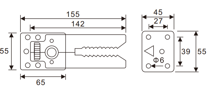 Product dimensions