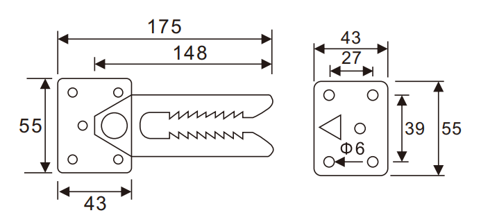 Product dimensions