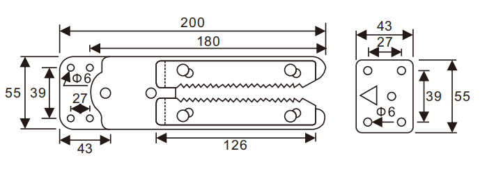 Product dimensions
