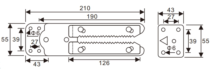 Product dimensions