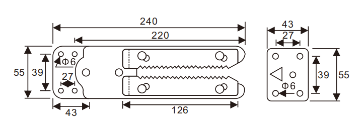Product dimensions