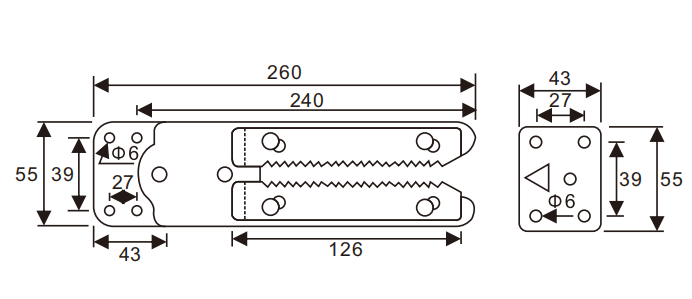 Product dimensions