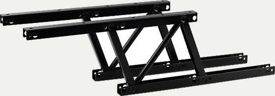 Z-type table lift frame