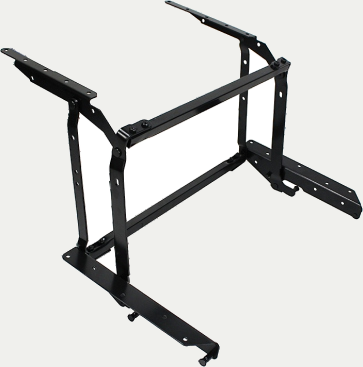 Coffee table lift frame