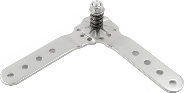 Thickened two-section hinge
